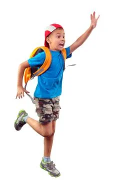 Late to school Stock Photos