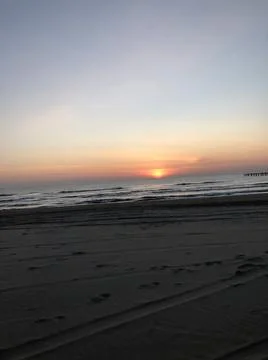 Late sunset Stock-Fotos