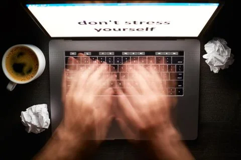 Late work night pattern Stock Photos