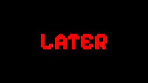 Later Stock Footage 328318116
