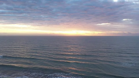 Lateral flight on the shore Stock Footage 117154662