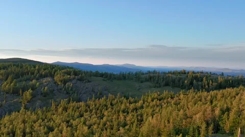 The lateral shot a ridge. Stock Footage 112924005