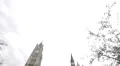 The lateral side of the Basilica of the National Vow, Quito 4k or 4k+ Resolution