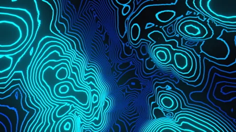 Lateral Tracking Shot of Undulating Quantum Sphere, 4K ProRes 422 HQ Stock Footage 336747071