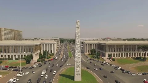 Lateran obelisk, Rome Stock-Footage 70992832