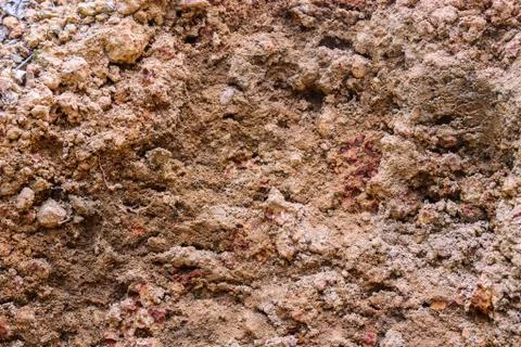 Laterite soil background Stock Photos