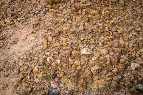 Laterite soil background Foto stock