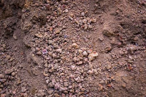 Laterite soil background Stock Photos