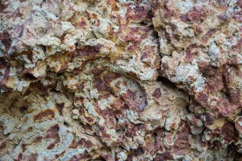 Laterite soil background Foto stock