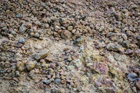 Laterite soil background Stock Photos