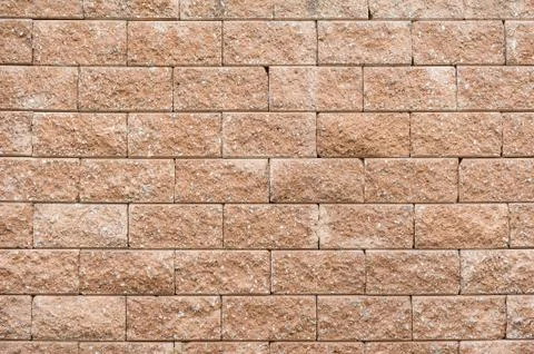 Laterite stone wall background Stock Photos