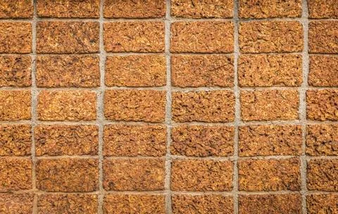 Laterite Stone wall Foto stock