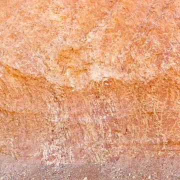Lateritic soil cross section Stock Photos