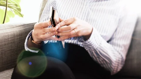 Latest Apple Computers iPhone XS normal vs Max Stock Footage 116883269