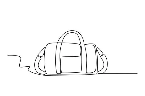 The latest design handbag Stock Illustration