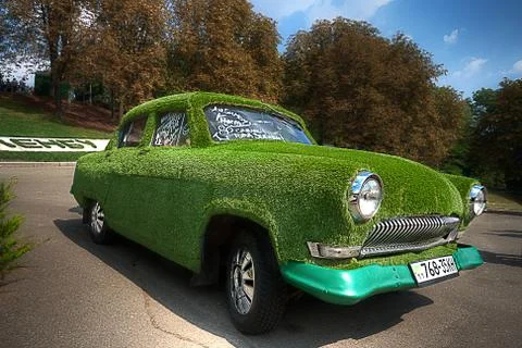 The latest in green technology. Stock-Fotos