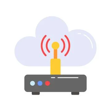 Latest isometric illustration of cloud security and network data protection. Stockillustratie