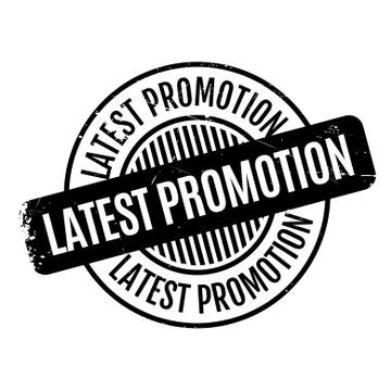 Latest Promotion rubber stamp Stock Illustration