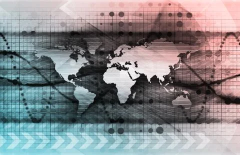 Latest technology Stockillustratie