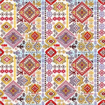 Latest,Textile,All,Over,Pattern イラスト素材