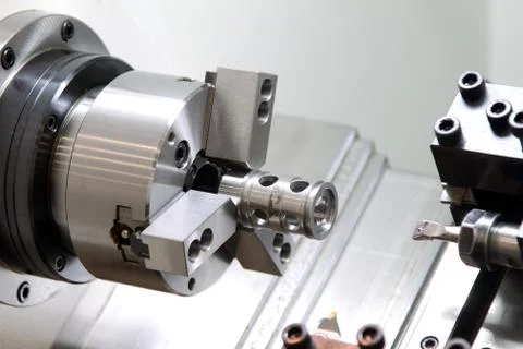 Lathe chucks. Stock Photos
