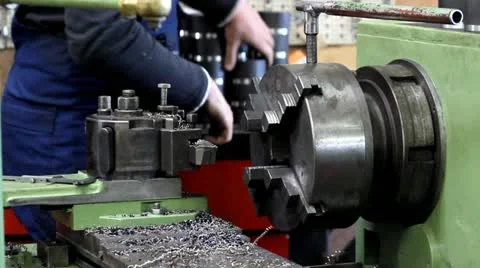 Lathe Video stock 20526157