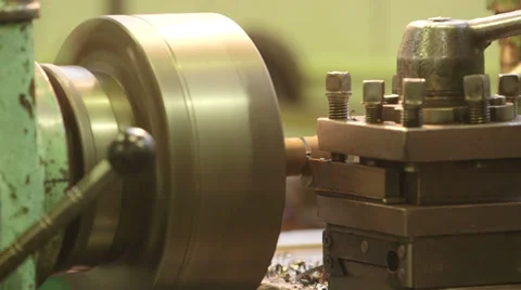 Lathe Stock Footage 33402805
