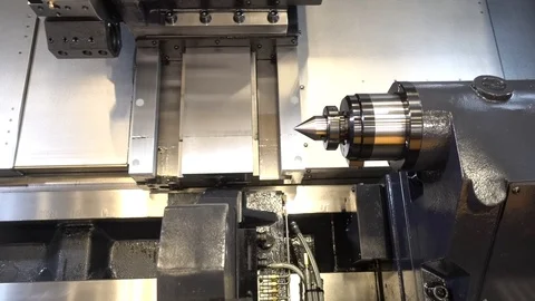 Lathe Machine Stock Footage 116626594