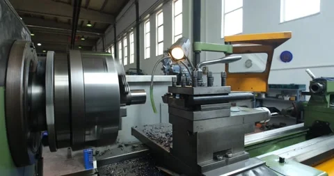 Lathe Machine Industrial 動画素材 199253465
