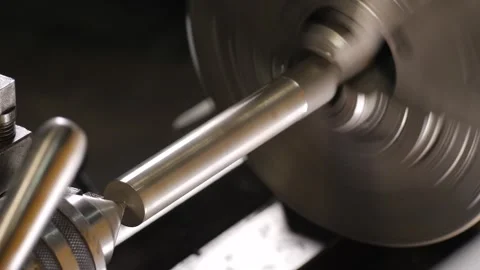 Lathe machining Stock Footage 281073484