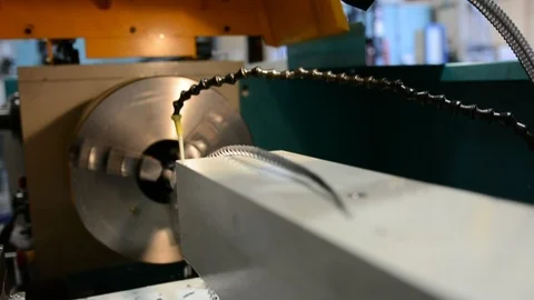 Lathe for metalworking Video stock 97338686