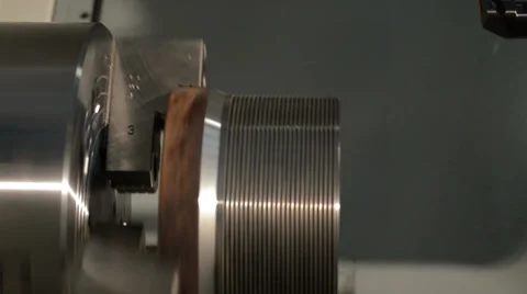 Lathe with numbers HD Video stock 24268976