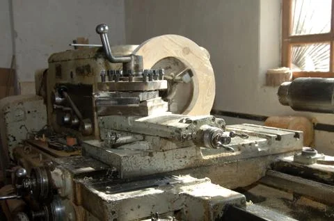 Lathe Foto stock