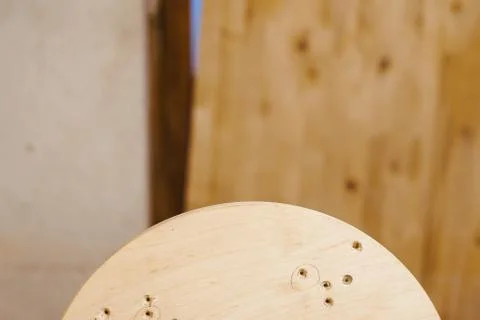 Lathe on a tree Foto stock