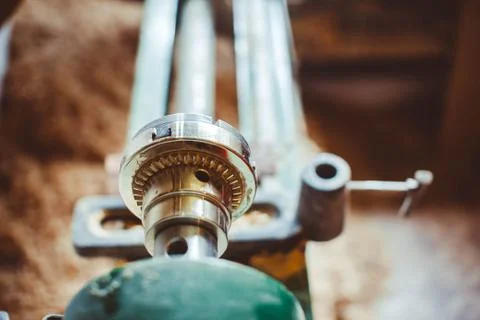 Lathe in the workshop Stock Photos