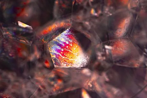 Lather. Abstract Background from Bubbles and Soap Foam.  Stock Photos