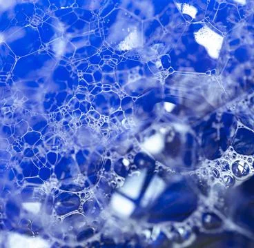 Lather. Abstract Background from Bubbles and Soap Foam.  Stock-Fotos