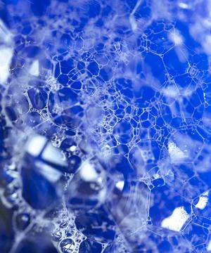 Lather. Abstract Background from Bubbles and Soap Foam. Stock-Fotos