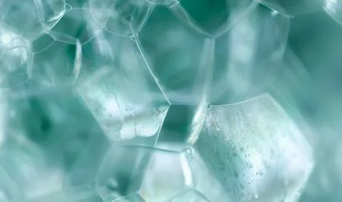 Lather. Abstract Background from Bubbles and Soap Foam.  Stock Photos