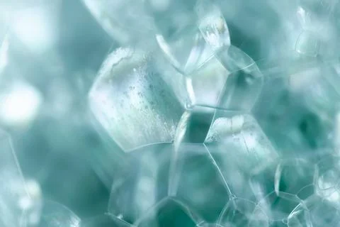 Lather. Abstract Background from Bubbles and Soap Foam.  Stock Photos