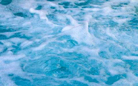 Lathery water surface Stock Photos
