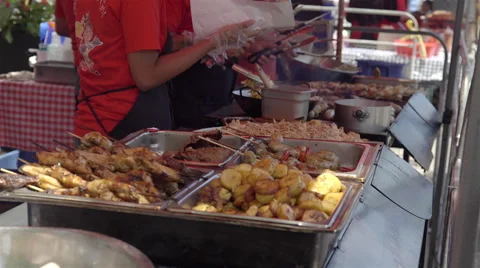 Latin American BBQ. Stock Footage 51586922
