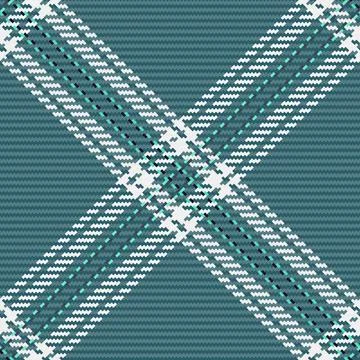 Latin fabric seamless vector, blue tartan pattern texture. Africa backgroun.. Stock Illustration