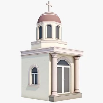 Latin Mausoleum 3D Model