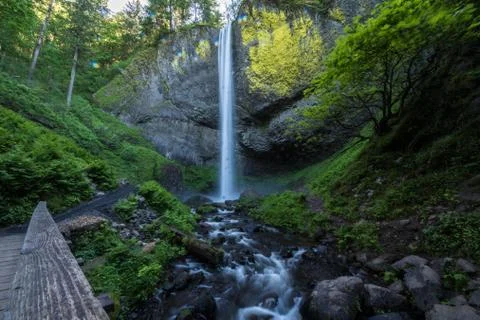 Latourell Falls Stock Photos