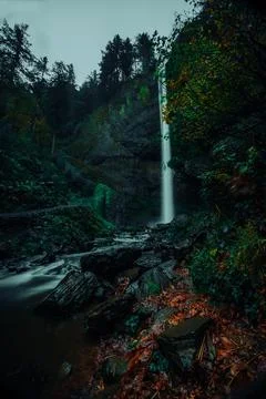 Latourell Falls Stock Photos