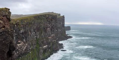 Latrabjarg Cliffs Stock Photos