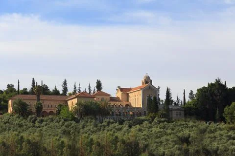 Latrun monastery Stock Photos
