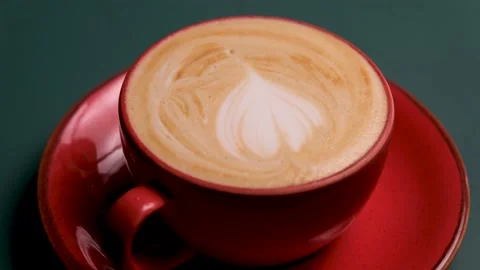 Latte 360 turn Stock Footage 170114974