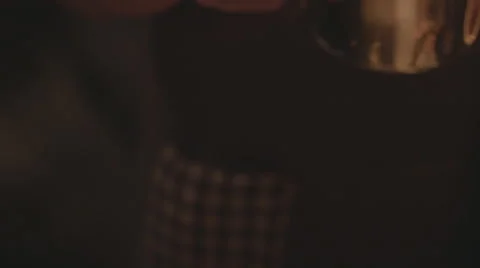 Latte Art Close Up Stock Footage 67346623